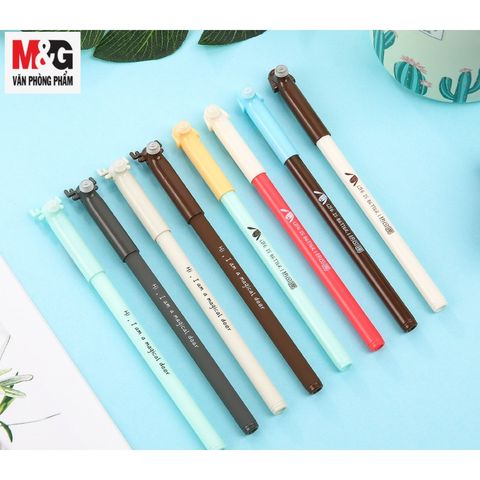  Bút nước xóa được M&G AKPB310(Giao màu ngẫu nhiên ạ) - Xanh sản phẩm chính hãng 