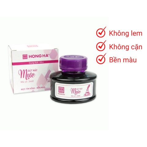  Hộp Mực tím 60ml Hồng Hà 3432 sản phẩm chính hãng (Hộp) 