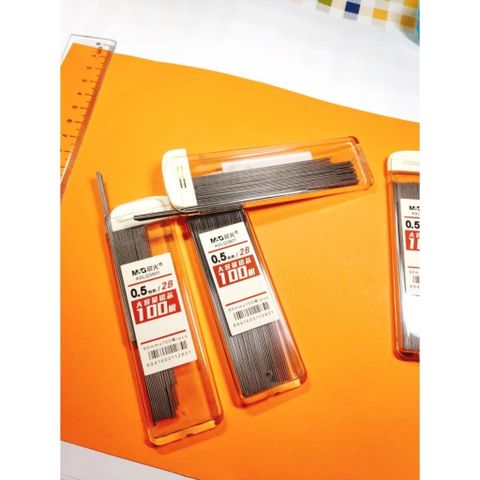  Ruột bút chì 2B 0.7 thân dẹt trong bản to ASLQ38012B7 (Hàng chính hãng) 