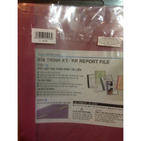  File Accor nhựa Plus 82-V02 (10) - Xanh biển sản phẩm chính hãng (Giao màu ngẫu nhiên ạ) 