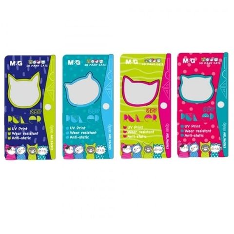  Thước bộ eke (4sp) 15cm So Many Cat ARL960N3 sản phẩm chính hãng(Giao màu ngẫu nhiên ạ) (Bộ) 