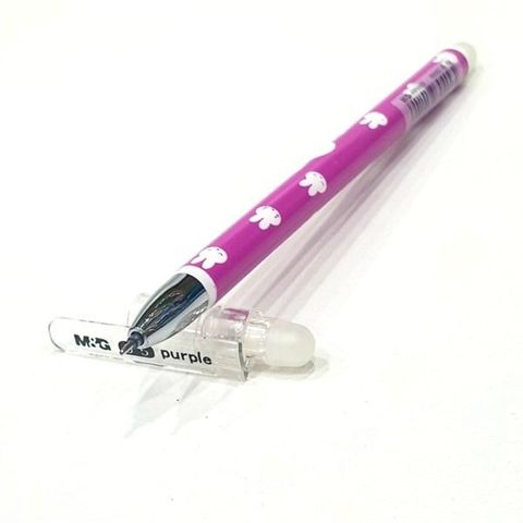  Bút bi tẩy mực tím đậm, màu mực đậm, nhanh khô, sáng màu và xóa sạch sẽ hàng chính hãng M&G 