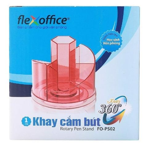  Khay cắm bút xoay Flexoffice FO-PS02 sản phẩm chính hãng 