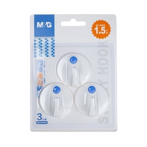  Móc dán tường hình tròn 1.5kg ARCN8288 (3c/vỉ) sản phẩm chính hãng 
