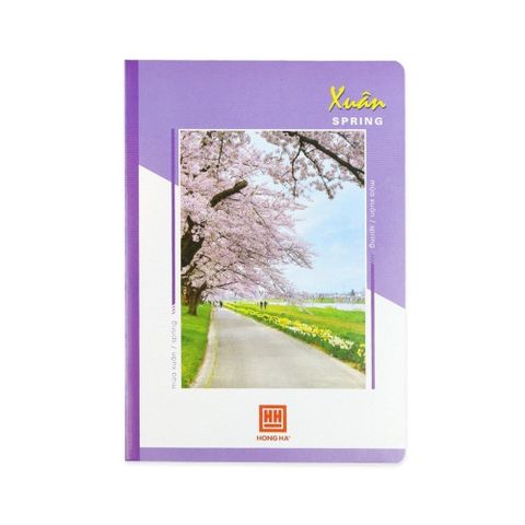  Vở kẻ ngang Hồng Hà bốn mùa - 72/120 trang sản phẩm chính hãng (Giao màu ngẫu nhiên ạ) (Quyển) 