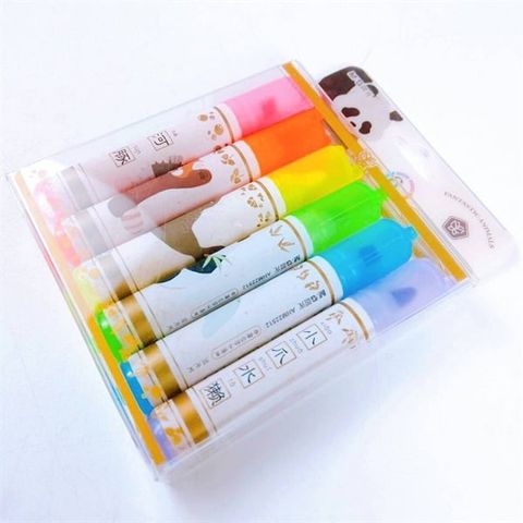  Dấu dòng bộ gấu trúc M&G AHM22512 (6 màu /vỉ) (24/720) 