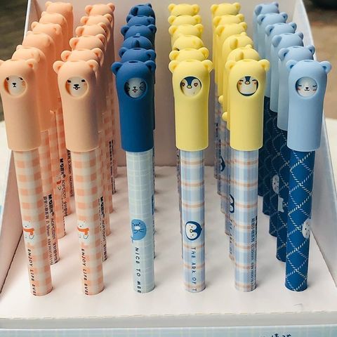  Bút nước đen 0.38mm M&G Thú cưng đáng yêu  Sản phẩm chính hãng 