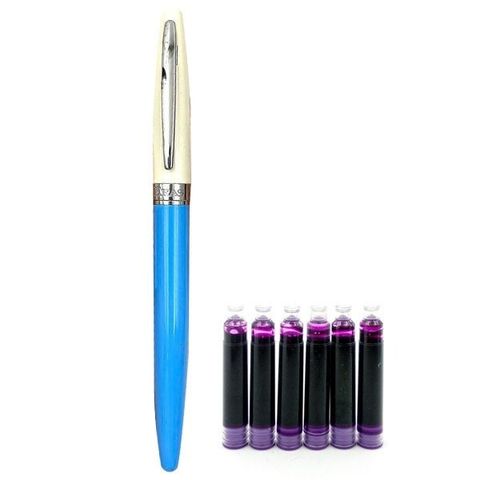  Bút máy ngòi mài Eras E002 (1/12/288) - Tím 