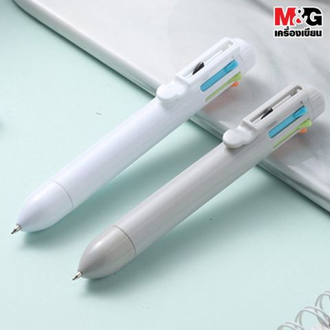  Bút bi 8 màu, thân trơn có 2 màu ABPV620(30 Cây/Hộp ) 