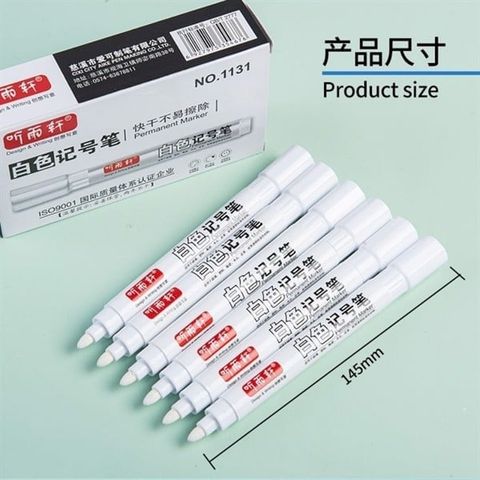  Bút dạ dầu màu trắng Baoke NO.113sản phẩm chính hãng 