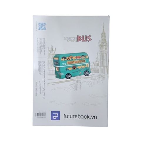  Vở kẻ ngang ĐL70gsm Tuổi teen Bus FutureBook 120 trang DK SV233B sản phẩm chính hãng 
