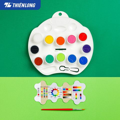  Màu nước 12 màu Thiên Long Colokit WACO-C07 sản phẩm chính hãng 