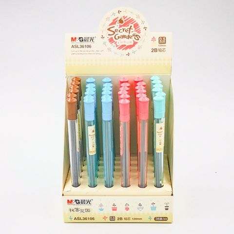  Ruột bút chì 2B 0.5 ASL36106 (36/1944) (Giao Màu Ngẫu Nhiên ạ) 