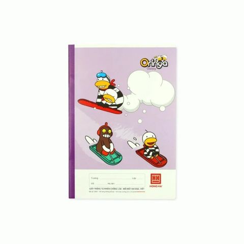  Vở ô ly Hồng Hà ĐL110gsm - 48 trang Oringa Galaxy 056sản phẩm chính hãng (Giao màu ngẫu nhiên) (Quyển) 