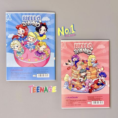  Vở ô ly ĐL80gsm Hello Bạn nhỏ FutureBook 80 trang 398HS sản phẩm chính hãng(Giao bìa màu ngẫu nhiên ạ) 