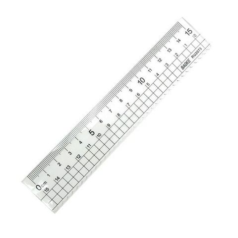  Thước kẻ 15cm Baoke RU2073 và Thước kẻ 20cm Baoke RU2074  sản phẩm chính hãng 