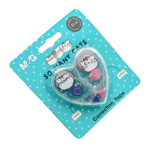  Xoá kéo tim đôi 10m hình mèo HACT1257 Sản phẩm chính hãng (giao màu ngẫu nhiên ạ) 