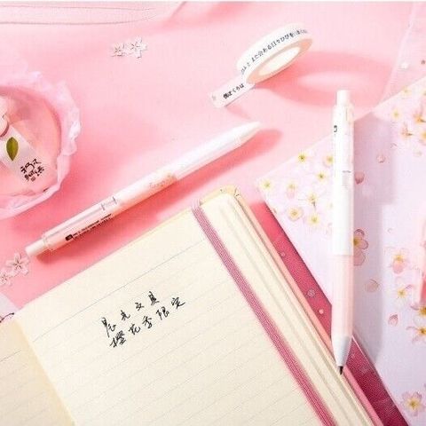  Bút gel bấm 0.5mm Hoa anh đào M&G AGPH2610 Hàng chính hãng (Giao màu ngẫu nhiên ạ) 