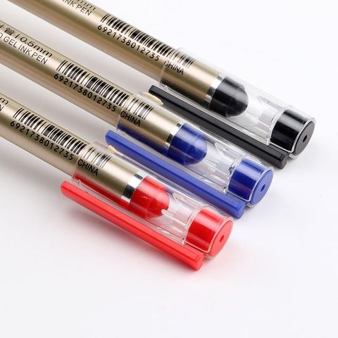  Bút gel siêu nhiều mực 0.5mm Baoke PC3668 Xanh/Đen/Đỏ (12 Cây/Hộp) 