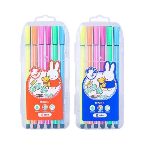  Hộp Bút 12 màu nước có thể rửa được họa tiết Miffy M&G mẫu FCPN0356 