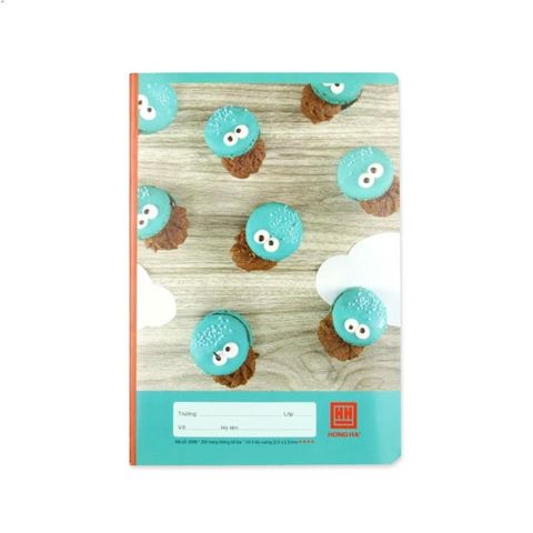  Vở School Monster 200trang ĐL70/90-92 sản phẩm chính hãng (Giao màu ngẫu nhiên ạ) HH0588 (Quyển) 