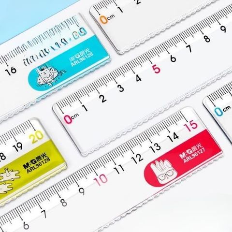  Thước nhựa trong nhiều màu 15cm ARL96127 sản phẩm chính hãng (Giao màu ngẫu nhiên) 