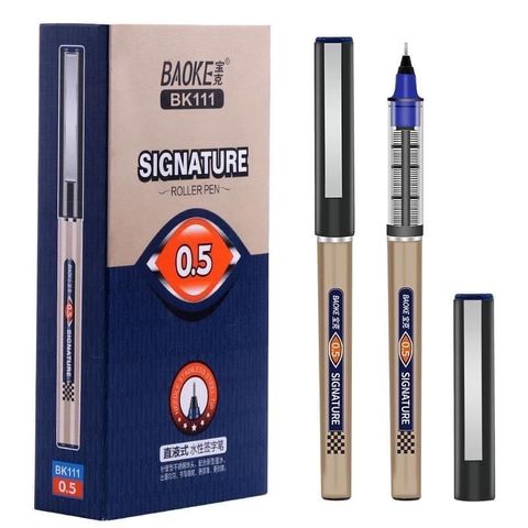  Bút Nước Đầu Kim 0.5mm Roller Pen Baoke Bk11sản phẩm chính hãng 