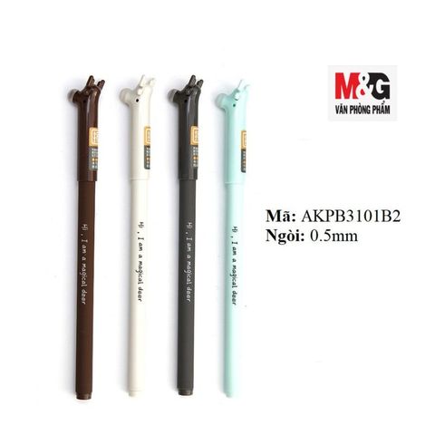  Bút nước xóa được M&G AKPB310(Giao màu ngẫu nhiên ạ) - Xanh sản phẩm chính hãng 