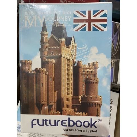  Vở kẻ ngang ĐL70gsm Vòng Quanh Thế Giới FutureBook 80 trang sản phẩm chính hãng(Giao bìa màu ngẫu nhiên) 