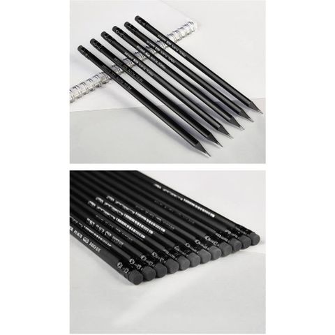  Bút chì gỗ HB Baoke PL1678 (12 Cây/Hộp) 