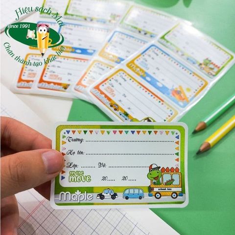  Nhãn vở Maple (100 tập/Hộp)  sản phẩm chính hãng 