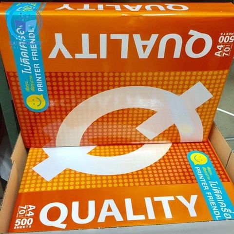 Ram Giấy In A4 ĐL70gsm Quality - 500 tờ/Tập xuất xứ Thái Lan 