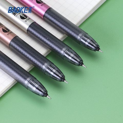  Bút Gel bấm Baoke PC5098 mực đen, Ruột bút Baoke PS-2680 sản phẩm chính hãng 