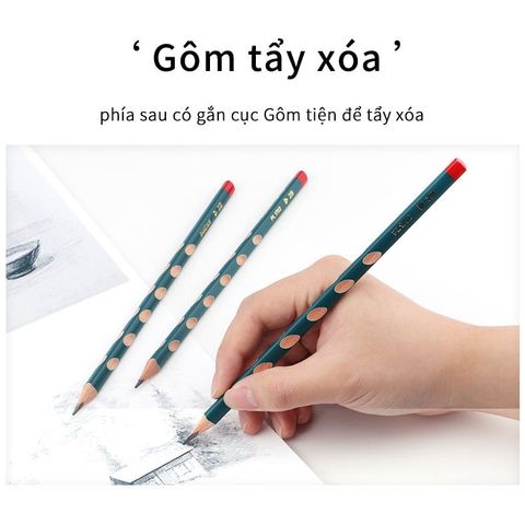  Bút Chì Gỗ Định Vị Hb Thân Nhiều Màu Baoke Pl1703 (30/360) 