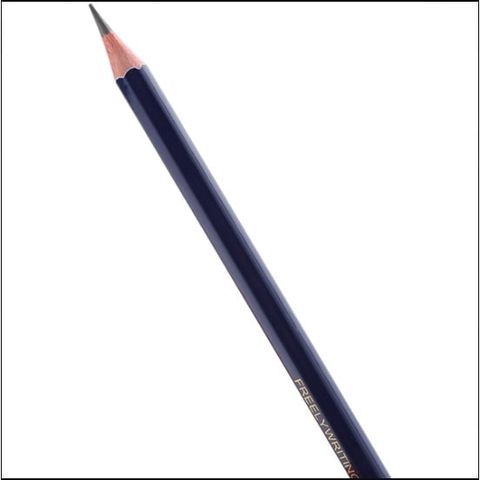  Bút chì gỗ 2B thân màu tím than Baoke PL1602 (12 Cây/Hộp ) 