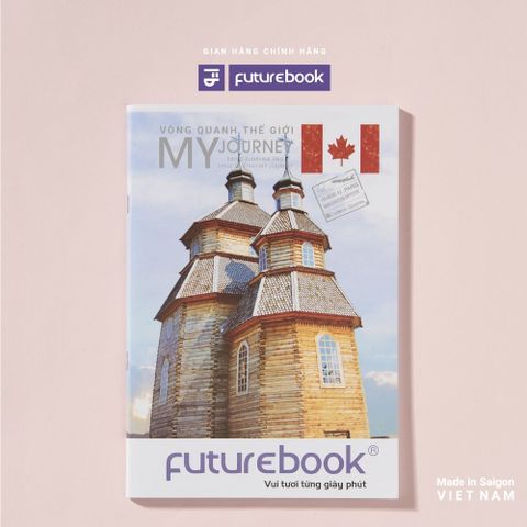  Vở kẻ ngang ĐL70gsm Vòng Quanh Thế Giới FutureBook 200 trang DK SV282E sản phẩm chính hãng 