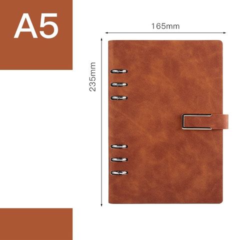  Sổ da còng VINAPLUS - A5 - 150x210mm - 200 trang - Màu Đen/Nâu/Xanh thẫm hàng chính hãng (Quyển) 