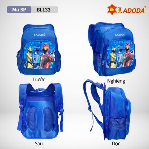  Ba lô đi học tiểu học nam nữ cấp thương hiệu Ladoda (Kích thước 36x28x11cm) Hàng chính hãng 