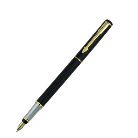  Bút ký mực nước Baoke (15) - BK-80Nắp đen thân đen 