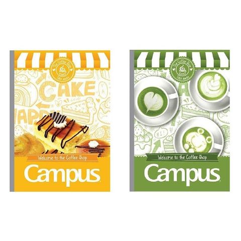  Quyển Vở Campus Coffee shop 80/120/200 KN có chấm sản phẩm chính hãng (Giao màu ngẫu nhiên) 