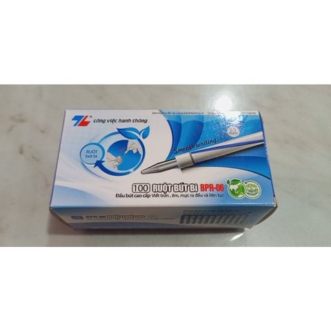  Ruột bút bi TL-027 Thiên Long BPR-06 (10 Chiếc /Hộp) - Xanh/ Đỏ/ Đen 