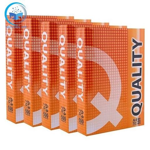  Ram Giấy In A4 ĐL70gsm Quality - 500 tờ/Tập xuất xứ Thái Lan 