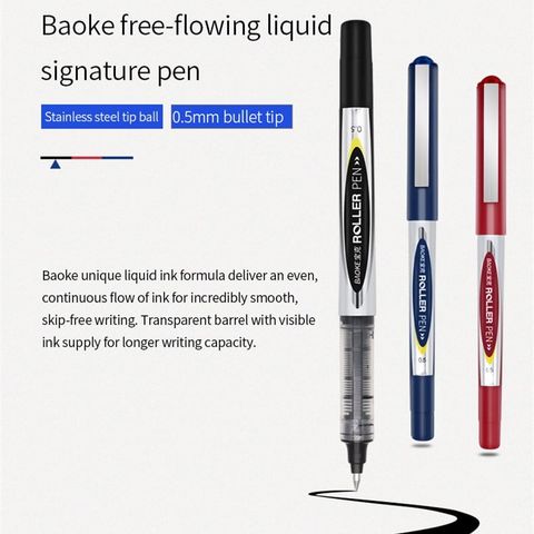  Bút Nước Đầu Kim 0.5mm Roller Pen Baoke Bk110 sản phẩm chính hãng 