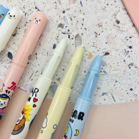  Bút mài thầy Ánh - SH083 (Giao màu ngẫu nhiên ạ) - Ngòi êm trơn (Hàng chính hãng) 