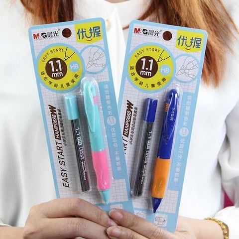  Vỉ bút chì kèm ruột 1.1mm M&G HAMP0688 (Giao màu ngẫu nhiên ạ) sản phẩm chính hãng 