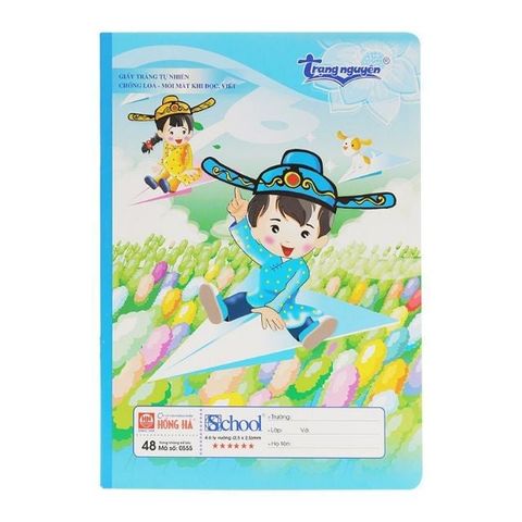  Vở ô ly Hồng Hà ĐL100gsm - 48 trang Trạng Nguyên sản phẩm chính hãng (Giao ngẫu nhiên ạ) (Quyển) 