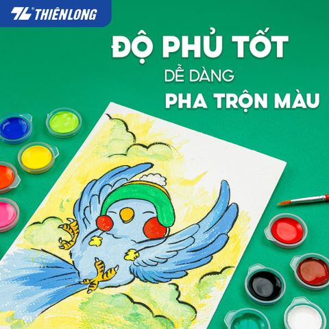  Màu nước 12 màu Thiên Long Colokit WACO-C07 sản phẩm chính hãng 