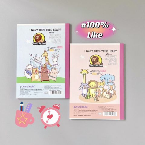  Vở ô ly ĐL100gsm Thảo Cầm Viên 80 trang DK-SV488 sản phẩm chính hãng(Giao bìa màu ngẫu nhiên ạ) 