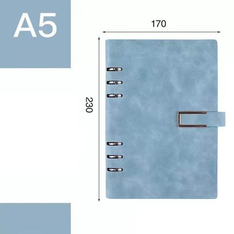  Sổ da còng VINAPLUS - A5 - 150x210mm - 200 trang - Màu Đen/Nâu/Xanh thẫm hàng chính hãng (Quyển) 