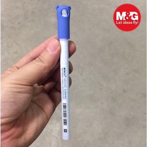  Cây bút Gel nước hình mèo đẹp và siêu Cute mực Xanh nét 0.38mm nắp bút có thể xoay (Giao màu ngẫu nhiên) 